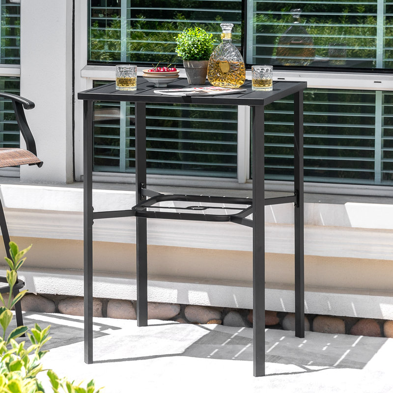 Table de bar Machado, H 40,4 po x P 27,8 po x l 27,8 po