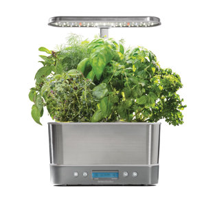 Acier inoxydable AeroGarden Harvest Elite