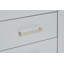 Meuble-lavabo simple gris ARIEL avec comptoir en quartz blanc Carrara-1173044494-1148892236