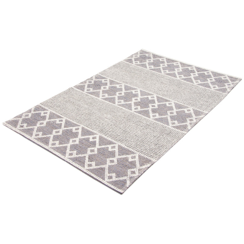 Tapis rectangulaire en laine New Age Heimfrid