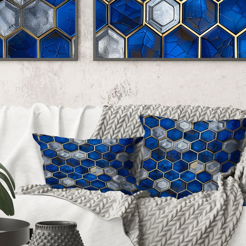Coussin lombaire Glam Hexagon II - Glam