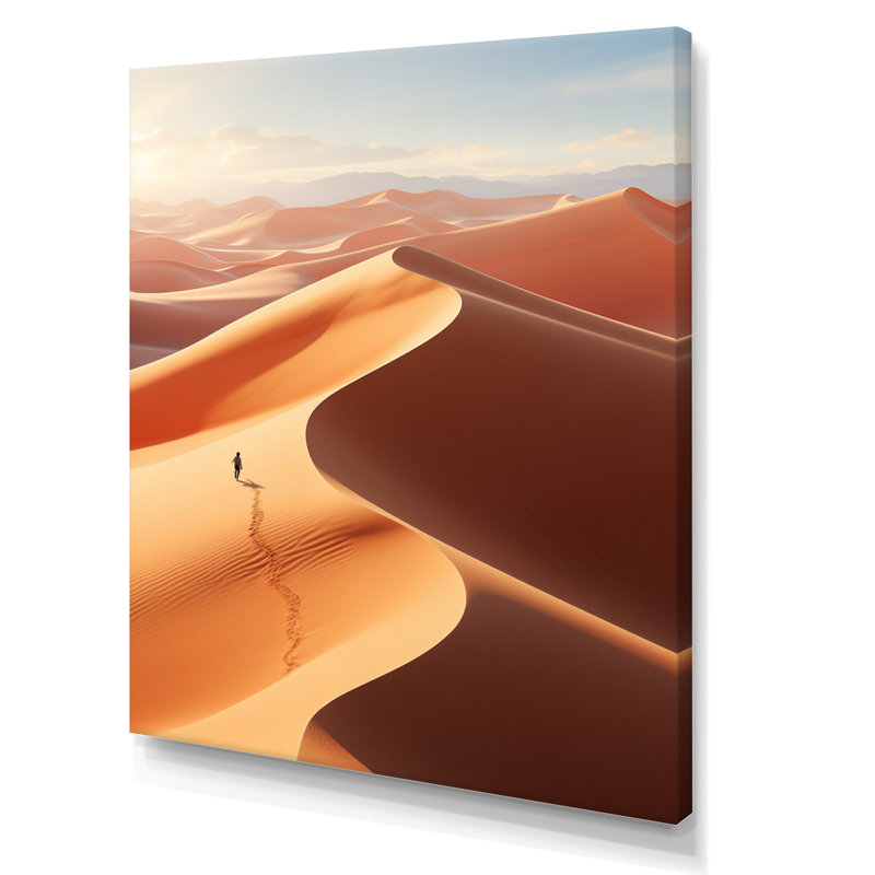 Baecher égyptien Mystical Sands II, reproduction d'art sur toile, H 32 po x l 24 po x P 1 po, Toile tendue