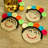 Polyester 4 Piece Coaster Set