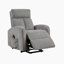 Fauteuil télescopique en microfibre texturé Darel-1009445720