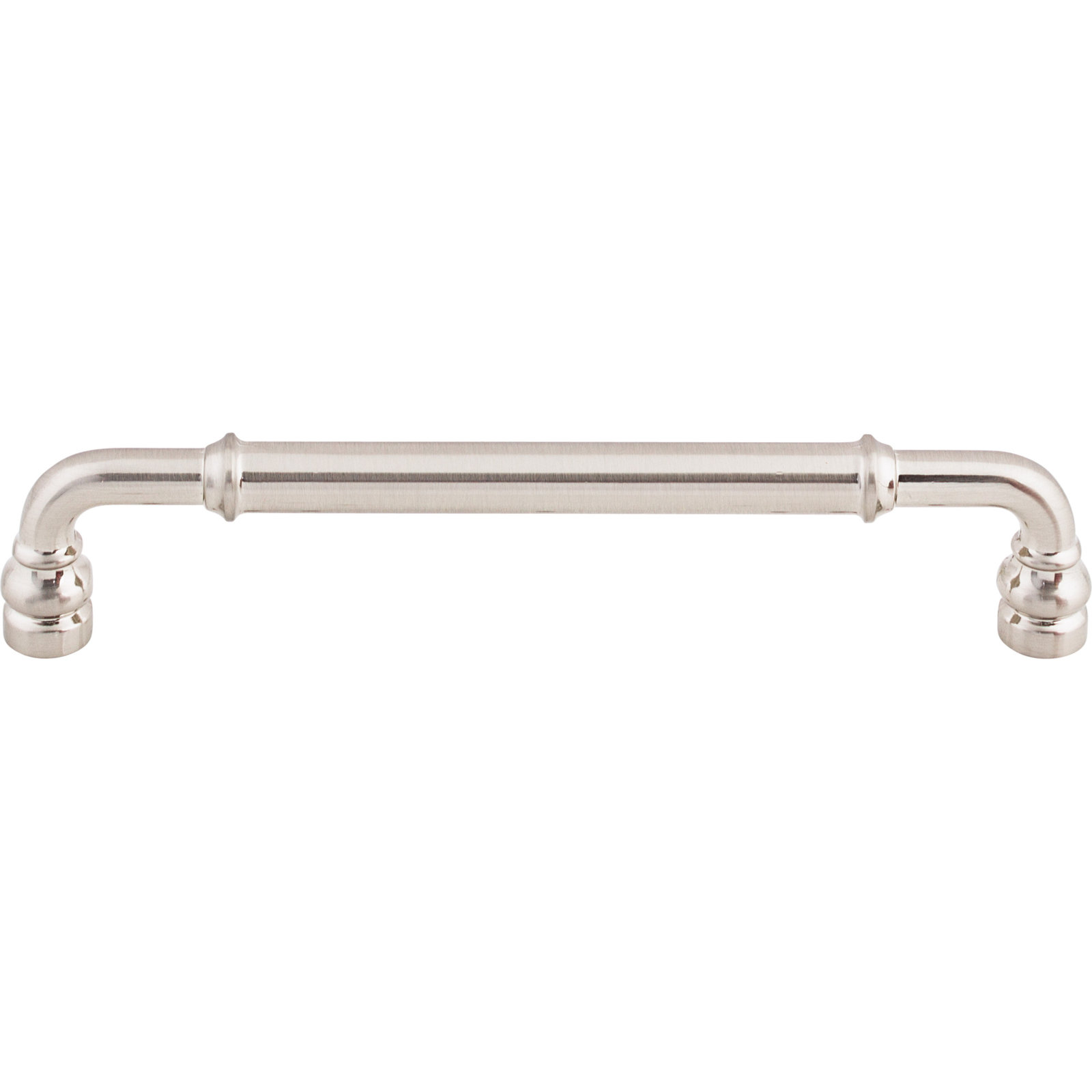 Brixton Bar Cabinet Pull, 6 5/16" Center to Center, Brushed Satin Nickel