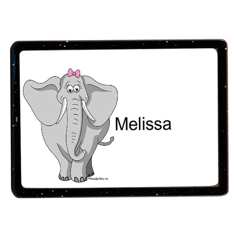 Éléphant personnalisé - aimant en acrylique pour femme - excellent cadeau!, Oui