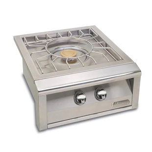 Alfresco 24'' W x 25.3125'' D Stainless Steel Side Burner