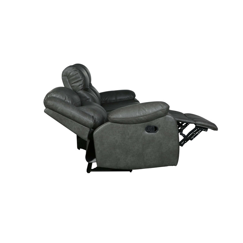 Causeuse inclinable en cuir Global Air