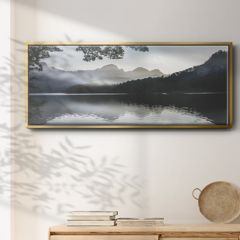 Day's End- Framed Canvas, 20" H x 50" W