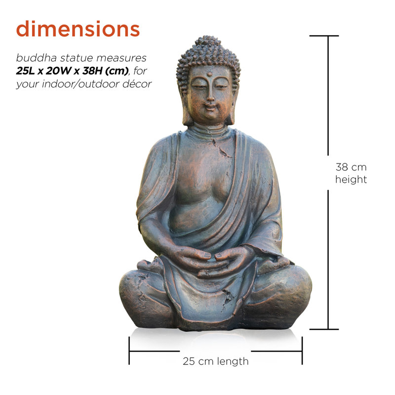 Nixon Weather Resistant Stone Garden Statue