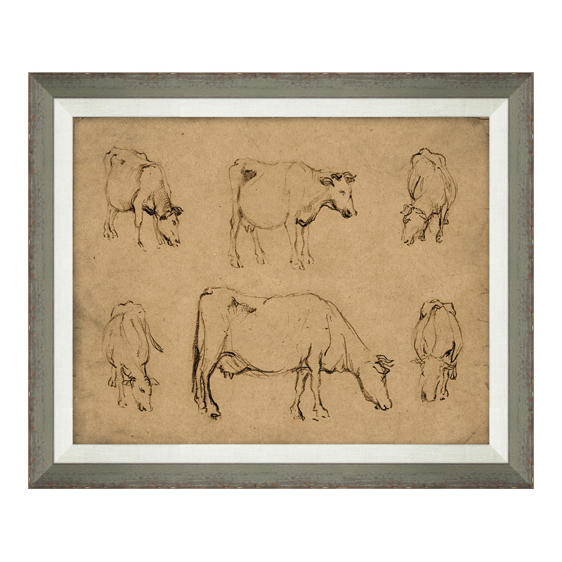 Barnyard Study 3 Print