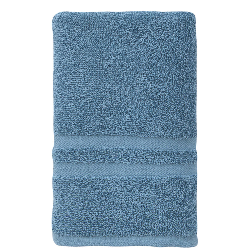 Ashcroft Midweight Hand Towel, Sienna Blue