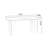 Black Rectangular Solid + Acrylic Dining Table For Dining Room/Kitchen-1587429508