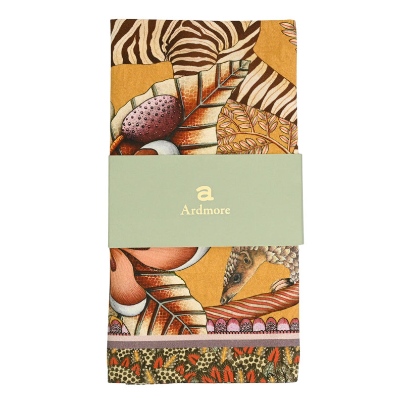 Napkins - Thanda Stripe, Flame