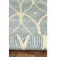 Tapis géométrique beige / bleu-1588846248