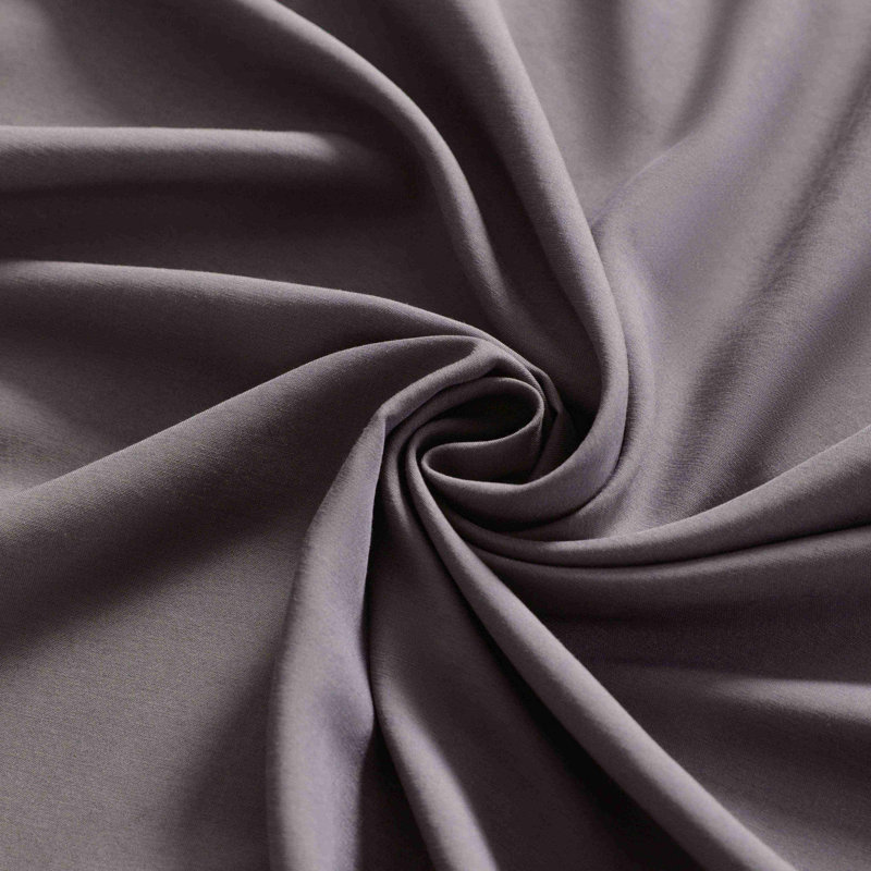 Silky Rayon From Bamboo-Polyester Bedding Set | Year-Round Cooling | Hypoallergenic Luxury Sheets?, Gray