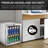 Whynter 68 Cans Beverage Refrigerator with Lock