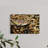 Closeup of Reticulated Python Head between Rocks and Wood Pieces-66115900
