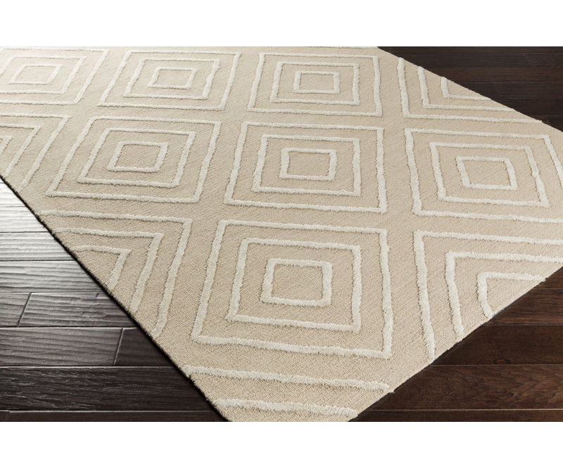 Jamelia Cotton Geometric Indoor Rug, Rectangle 9' x 13'