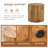 Modern Cylindrical Drum Accent Table Versatile Side Table with Anti-Slip Fee-1040854464-1053973989