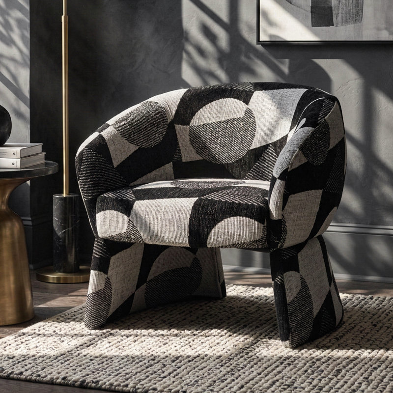 Fauteuil d'appoint Premier, Noir