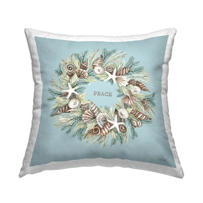 Polyester Throw Square Pillow Cover & Insert