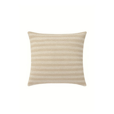 Classic Grey Marina Stripe Indoor Outdoor Pillow 24x24