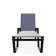 Holna Outdoor Rust-Resistant Metal Chaise Lounge