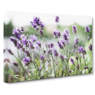 Lavender Vol.1 - Wrapped Canvas Painting