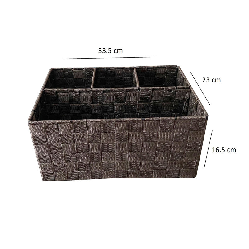 Rebrilliant Decorative Bin, Brown