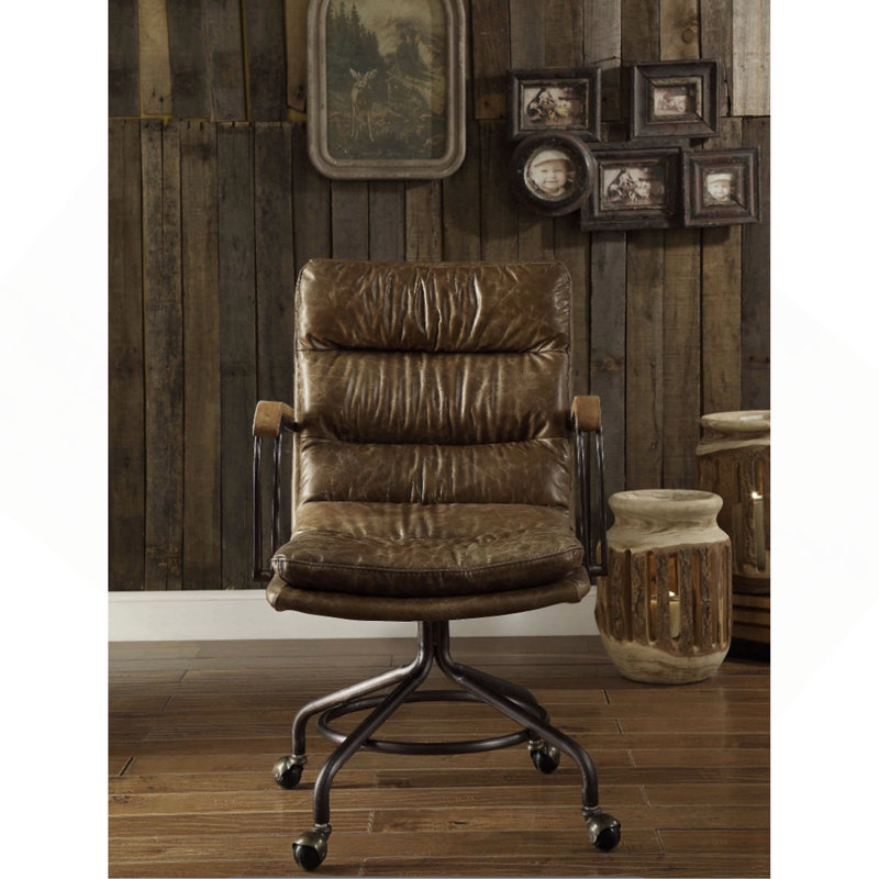 Chaise de bureau Harith II, Brun