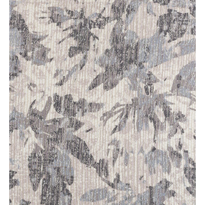 Tapis 24 po x 36 po, lavable à la machine, envers antidérapant, intérieur / extérieur - Midnight Botanica