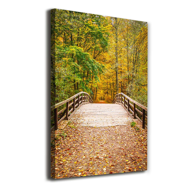 Autumn Forest - Wrapped Canvas Print