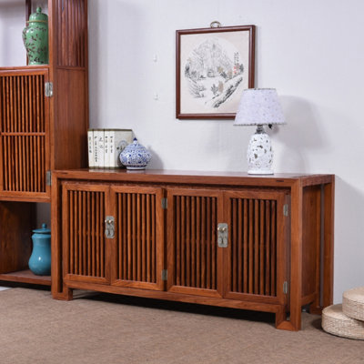 Large-Capacity Four-Door Sideboard