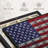 " USA Flag Dollars Canvas Print "-952206467