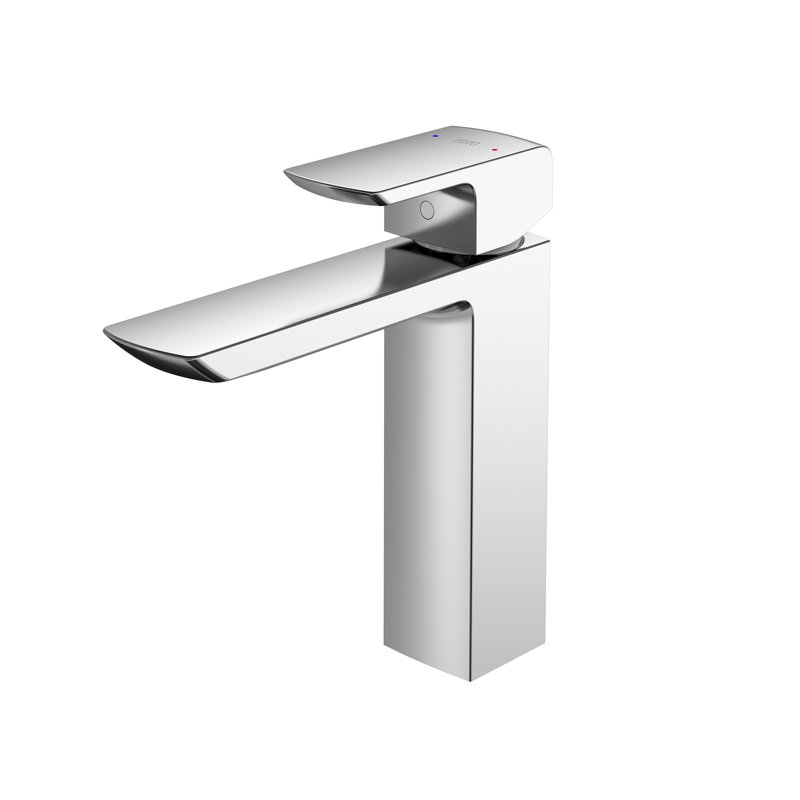 G Series Vessel Sink Bathroom Faucet with Drain Assembly, Polished Chrome
