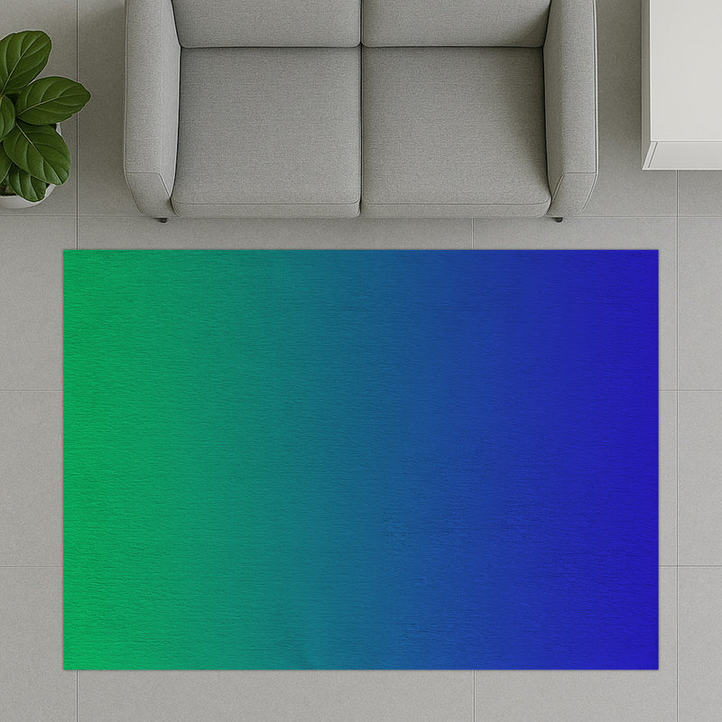 Abstract Area Rug, Runner 70 x 140 cm