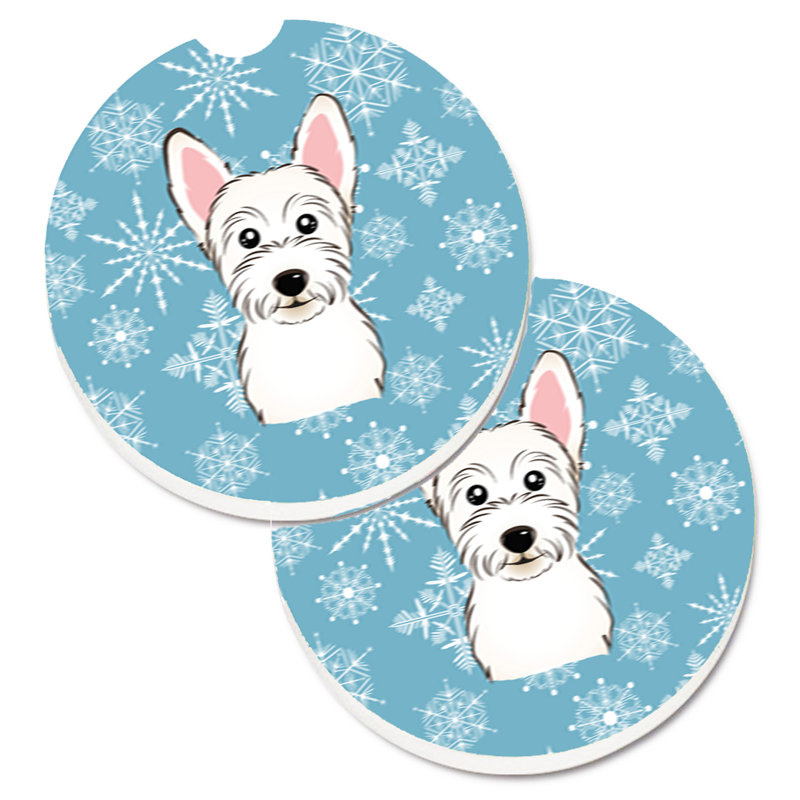 Sous-verre de voiture de neige, Westie