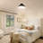 1-Light  Dome Semi - Flush Mount Light-262547947