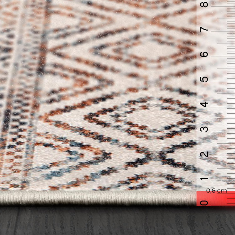 Soft Medium Pile Area Rugs Living Room Carpet Pad Oriental Vintage Rug Non Slip Entryway Rug 4006, Rectangle 120 x 170 cm