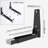 Mount Kit Foldable Stretch Wall Mounted Rack Shelf Oven Stand Shelf Rack 2Piece With Screws