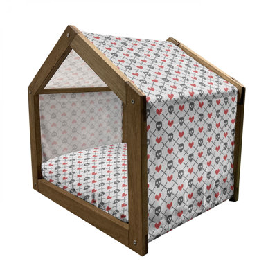 Wood Portable Dog House