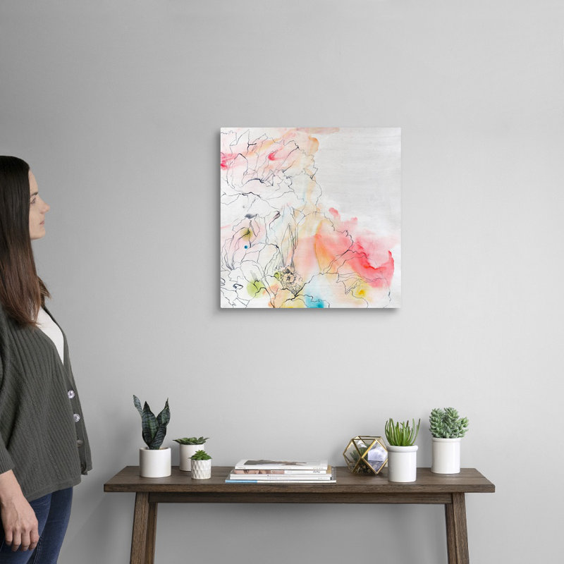 Reproduction d'art sur toile, Toile tendue, H 20 po x l 20 po x P 1,25 po