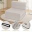 Fauteuil à billes convertible Graciela: canapé-lit simple transformable avec matelas en mousse à mémoire de forme-2125996464