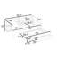 Three Drawers Wooden Daybed with Trundle and Side Shelves-60846348-60846338