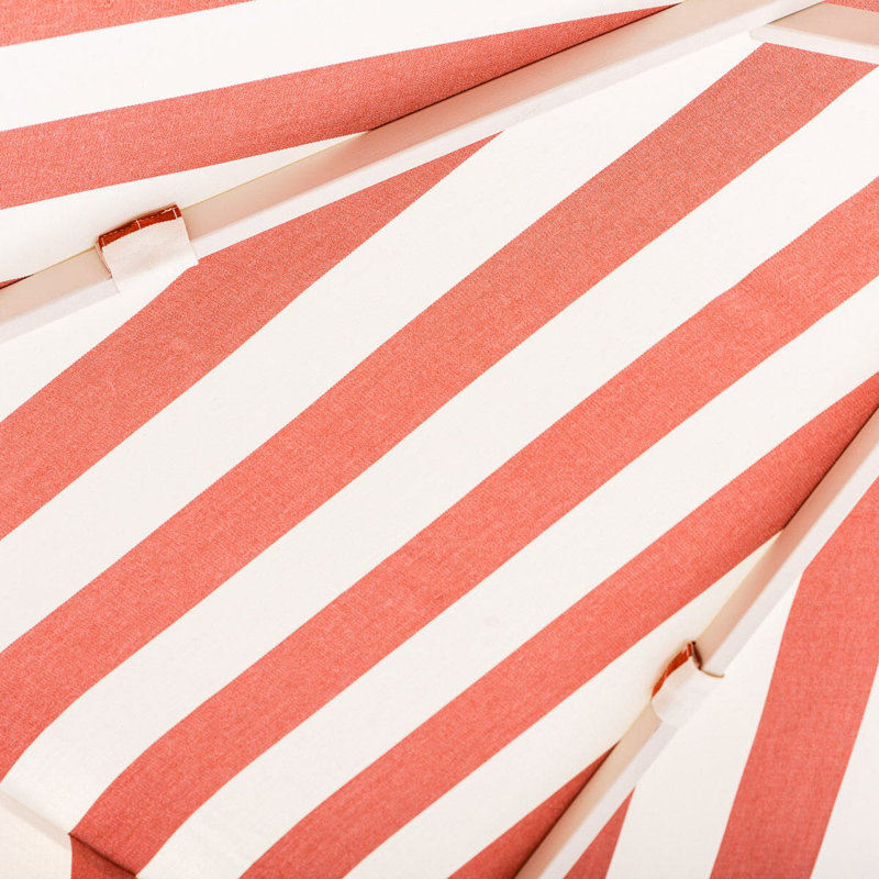 Market 84'' W Umbrella, Red/White