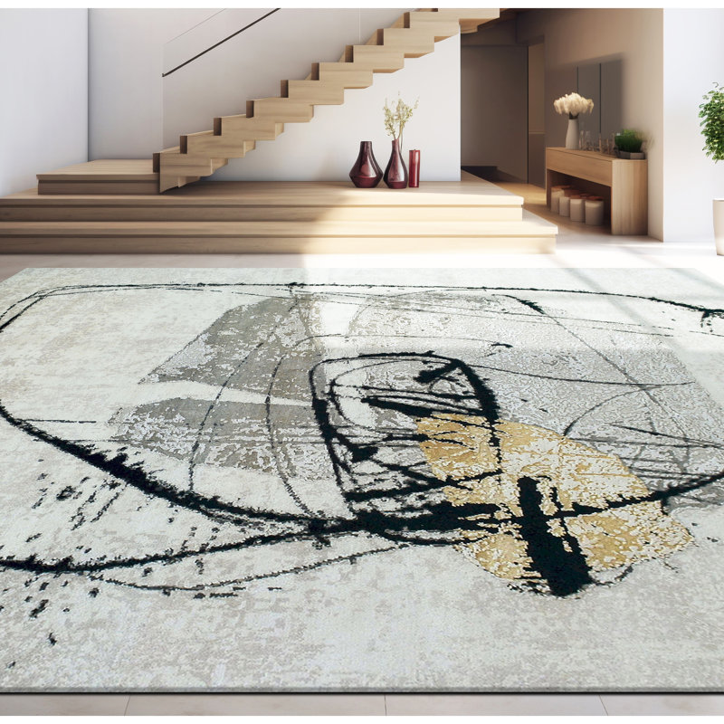 Tapis rectangulaire noué à la main, Rectangle 12 pi x 15 pi