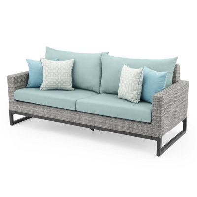 Sameko Sunbrella Outdoor 78In. Sofa