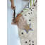 Hand Tufted Cotton Area Rug in Beige