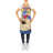 No Pattern Bib Apron